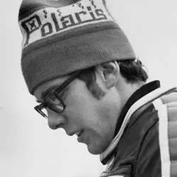 Stan Hayes, 1974 Polaris Sno-Pro High Point Driver of the Year.