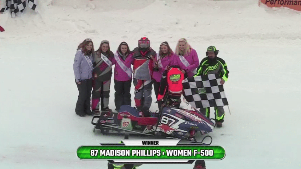 2018 Eagle River Pro Womans F-500 Champion Madison Phillips.