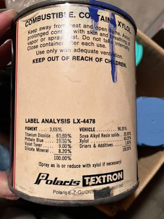 1973 Starfire Paint Codes