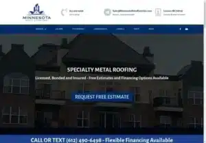 Specialty Metal Roofing Minnesota