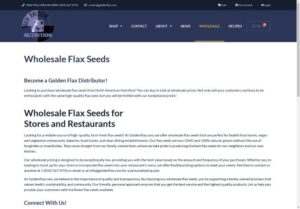 Wholesale Flax Seed