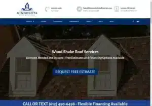 Minnesota Wood Shake Roofing