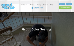 Grout Color Sealing