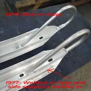 1977 vs 1978 Ski Loops