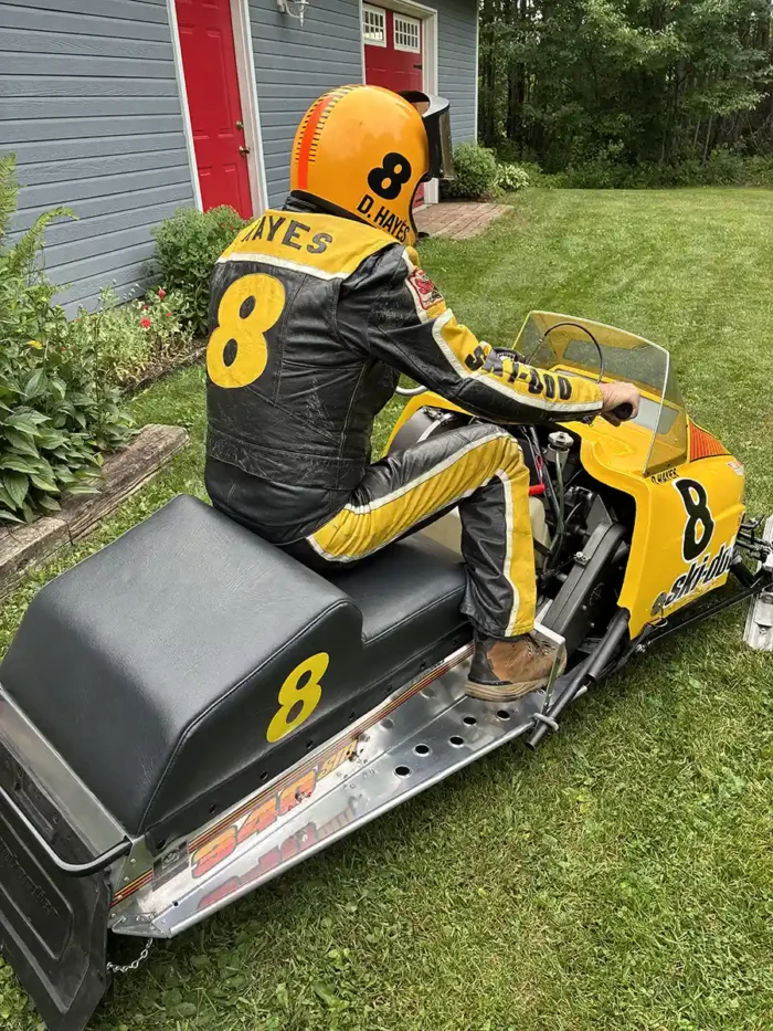Doug Hayes and His Restored 1978 340cc Ski-Doo Factory Racer